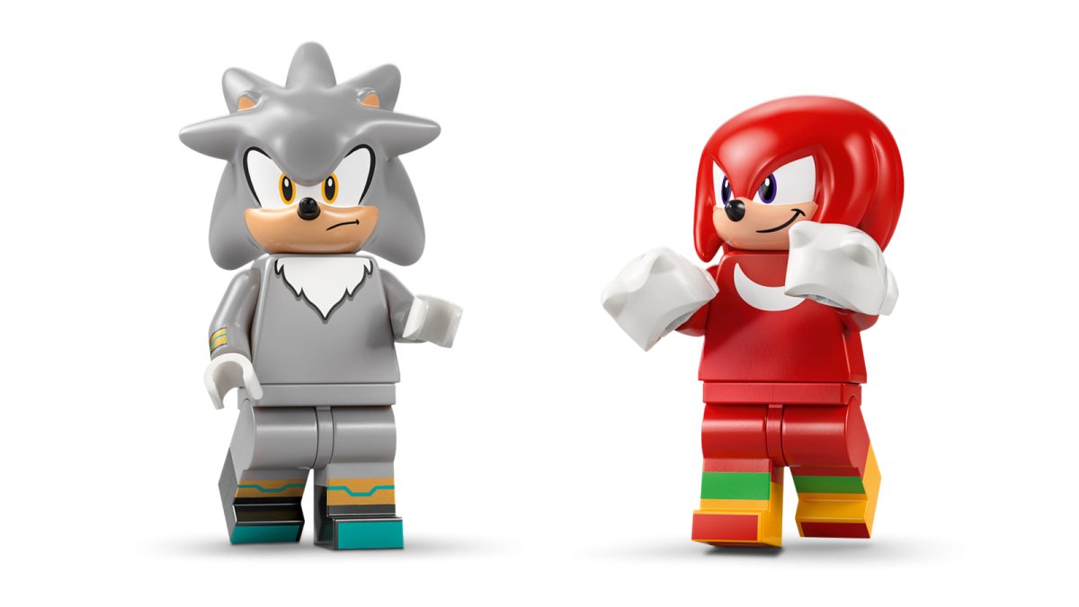 77118 LEGO Sonic Auto di Silver vs. Monster Truck di Knuckles