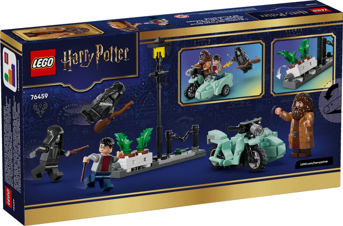 76459 LEGO Harry Potter TM Fuga da Privet Drive di Hagrid e Harry
