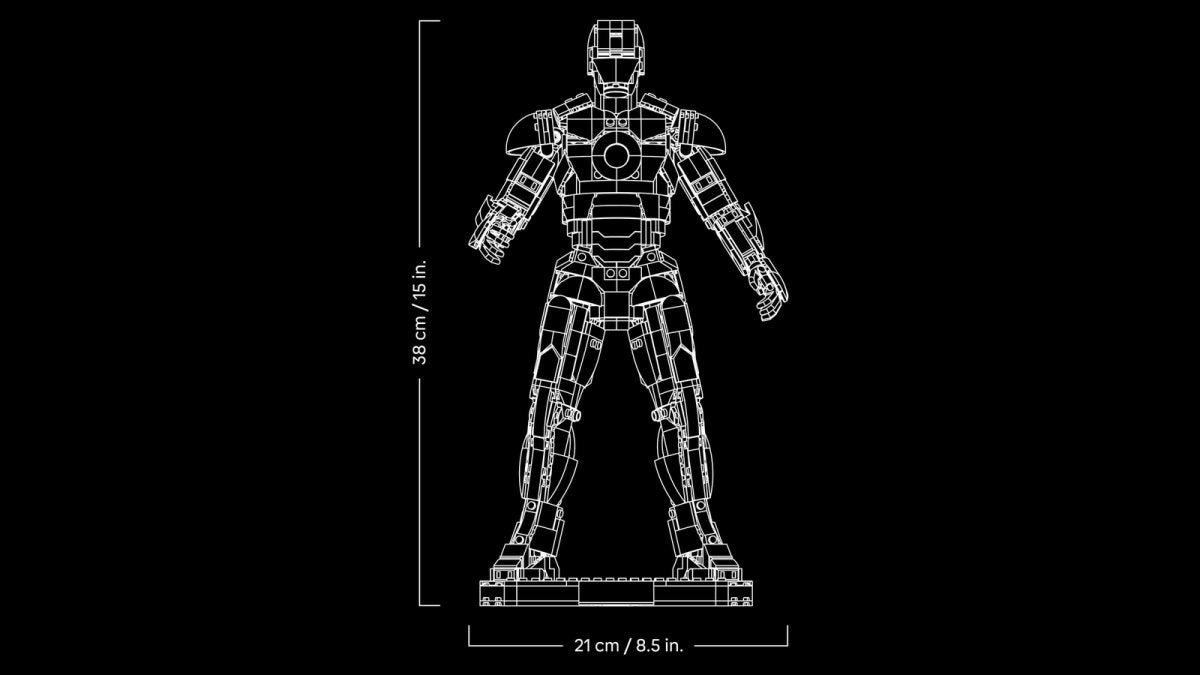 76344 LEGO Super Heroes Marvel Iron Man Mark 3  Edizione del collezionista
