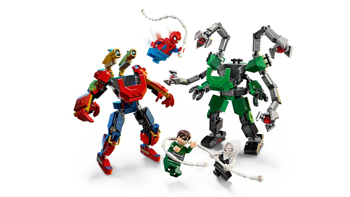 76338 LEGO Super Heroes Marvel Battaglia mech: Spider-Man vs. Doc Ock
