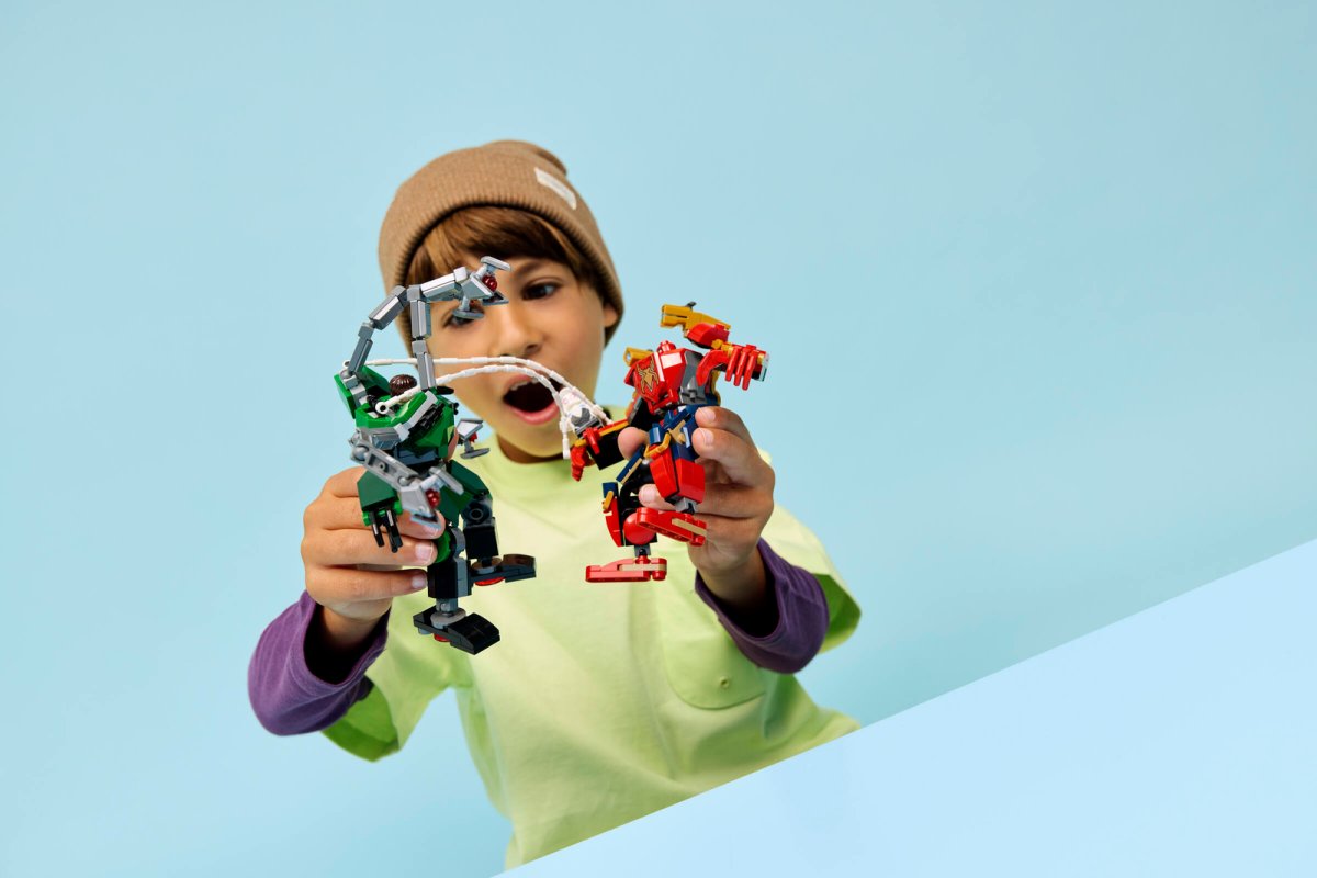 76338 LEGO Super Heroes Marvel Battaglia mech: Spider-Man vs. Doc Ock