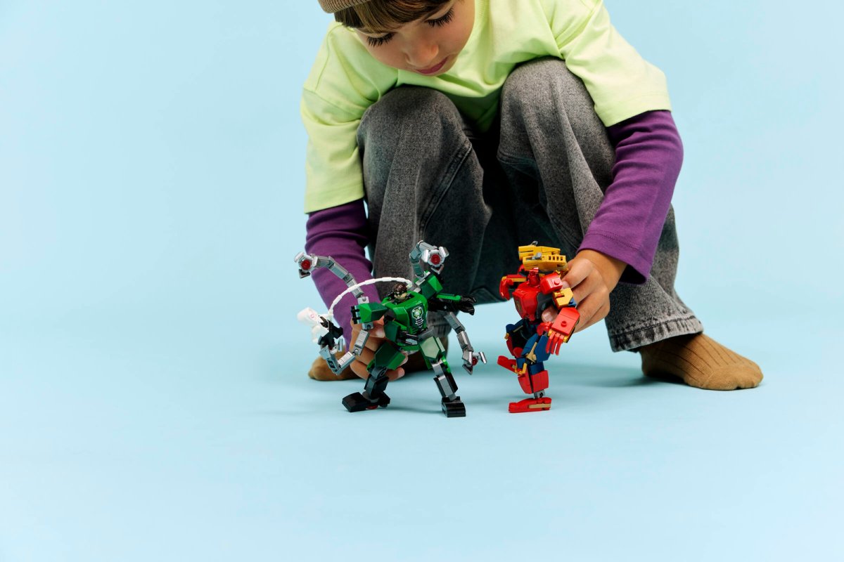 76338 LEGO Super Heroes Marvel Battaglia mech: Spider-Man vs. Doc Ock
