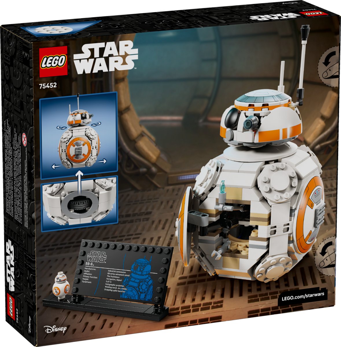 75452 LEGO Star Wars TM Droide astromeccanico BB-8
