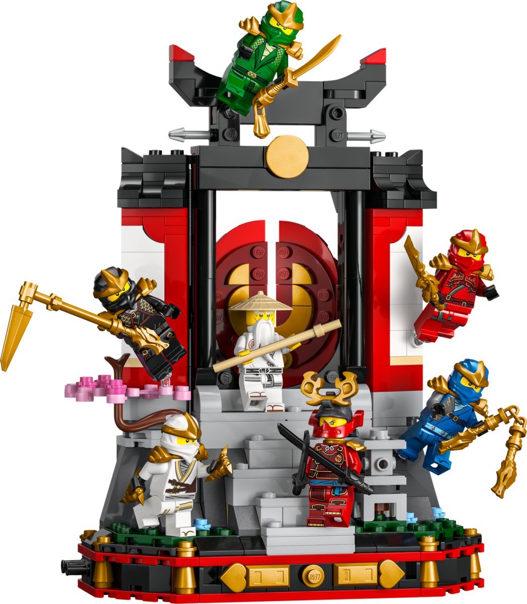 71866 LEGO Ninjago Display personaggi Ninja  15° anniversario