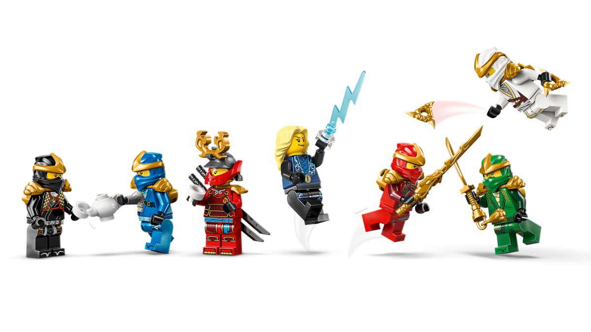 71866 LEGO Ninjago Display personaggi Ninja  15° anniversario