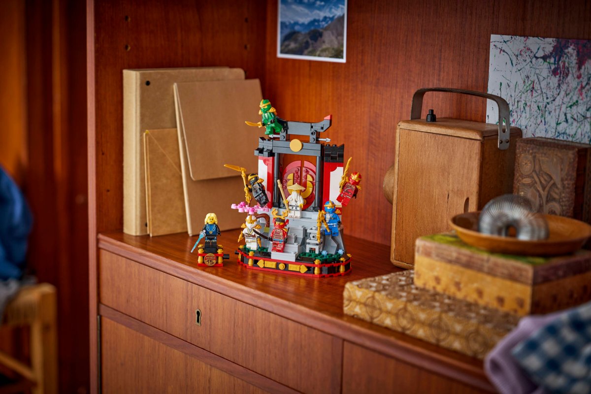 71866 LEGO Ninjago Display personaggi Ninja  15° anniversario