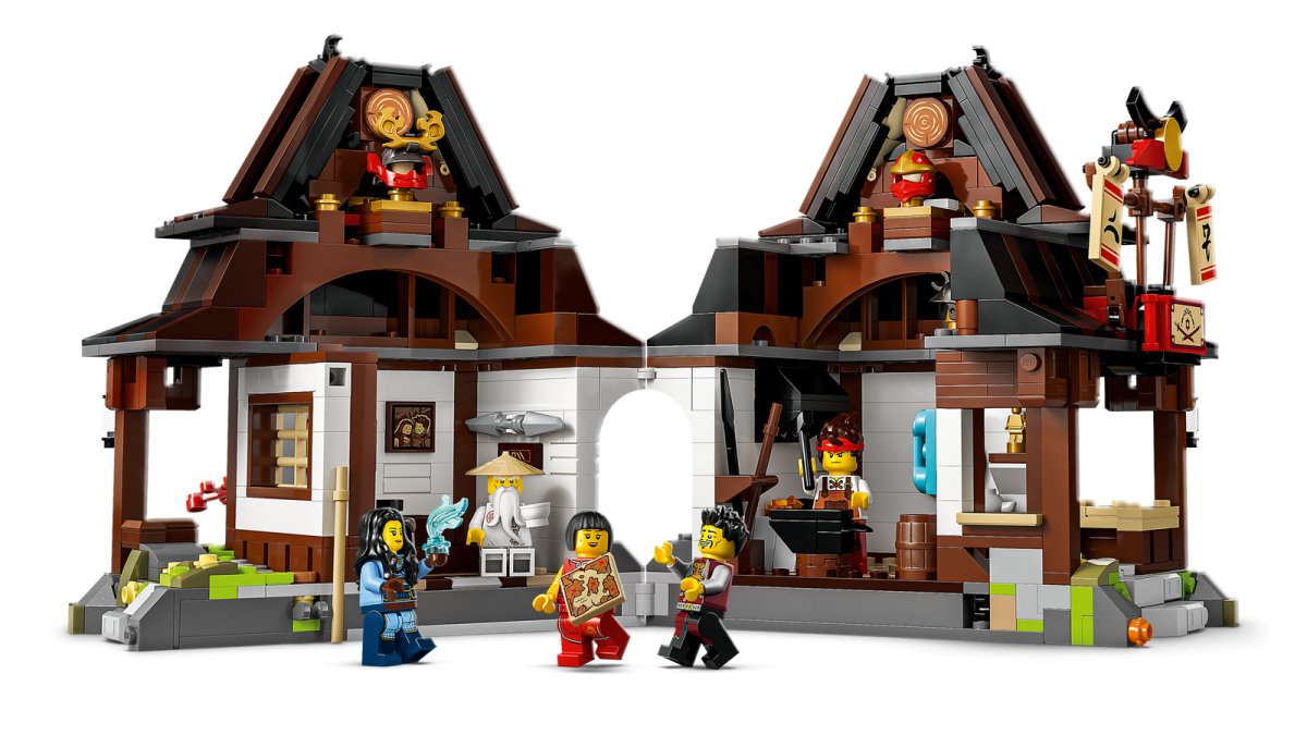 71858 LEGO Ninjago La bottega delle Quattro Armi  15° anniversario