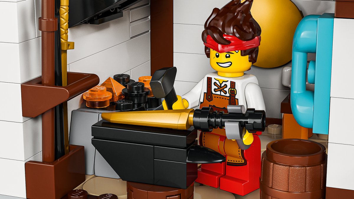 71858 LEGO Ninjago La bottega delle Quattro Armi  15° anniversario