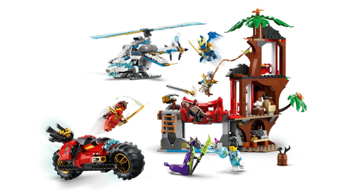 71857 LEGO Ninjago Battaglia alla casa sull’albero con veicolo Ninja