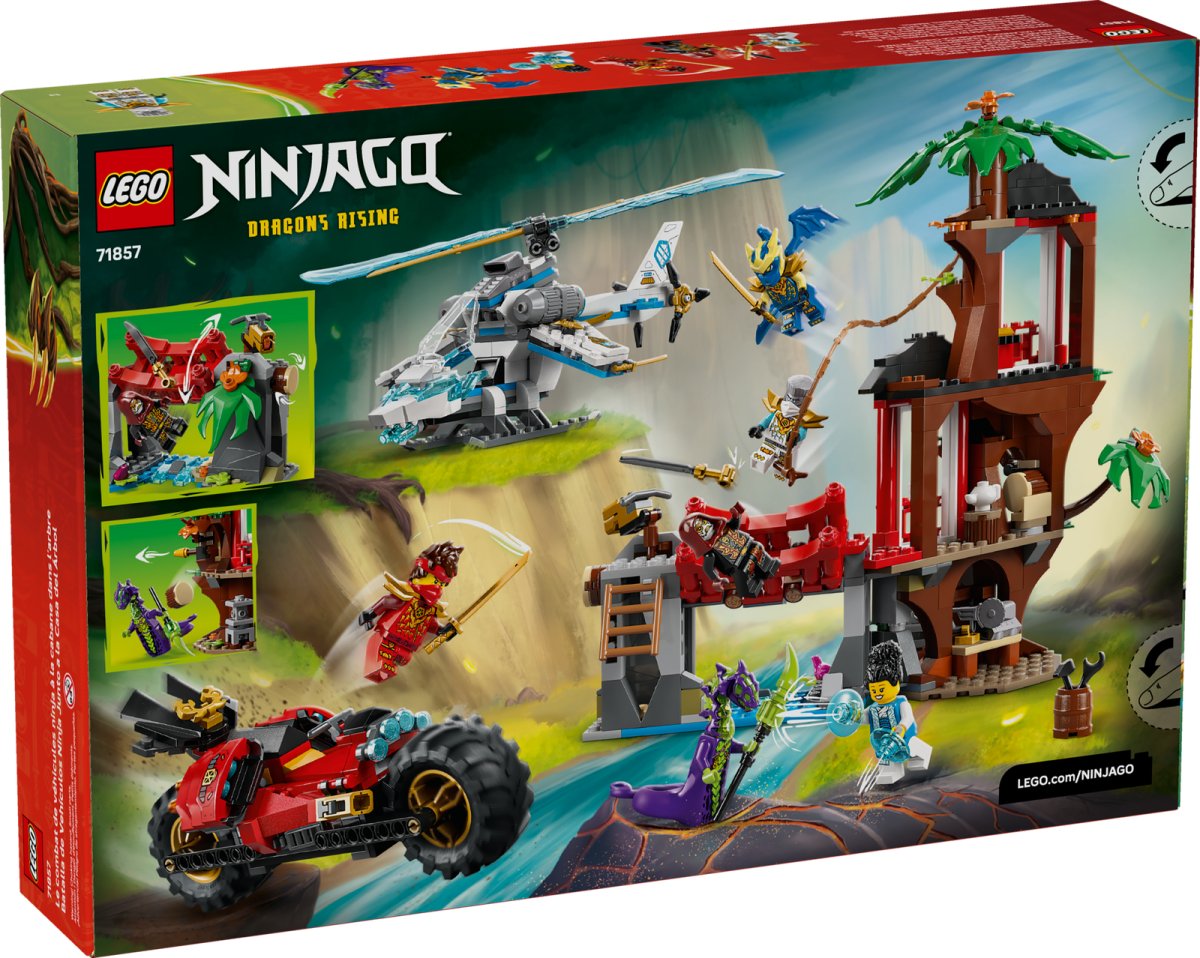 71857 LEGO Ninjago Battaglia alla casa sull’albero con veicolo Ninja