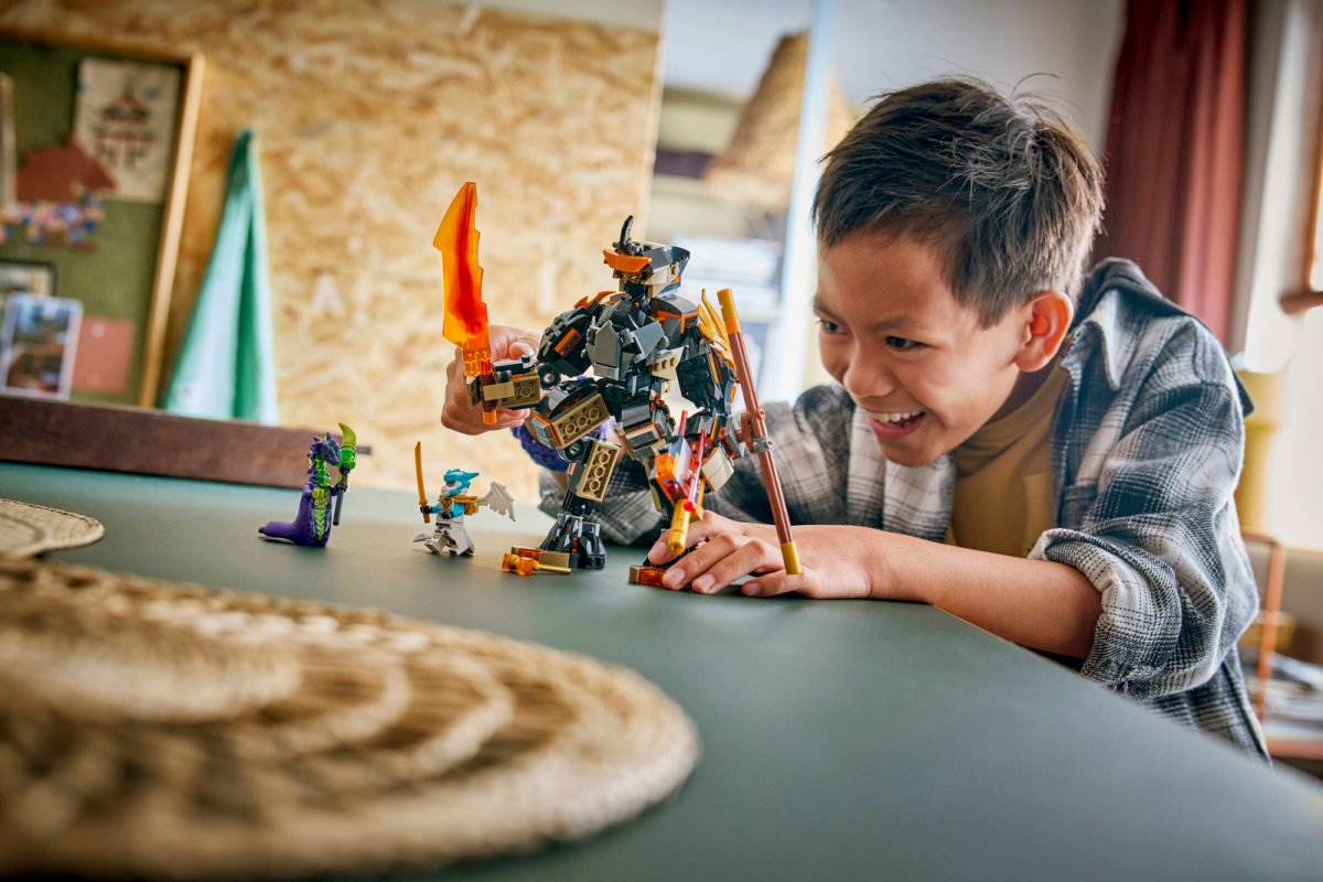 71854 LEGO Ninjago Mech della missione di Cole e drago Zane