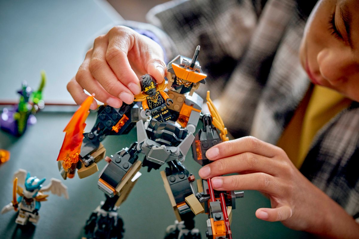 71854 LEGO Ninjago Mech della missione di Cole e drago Zane