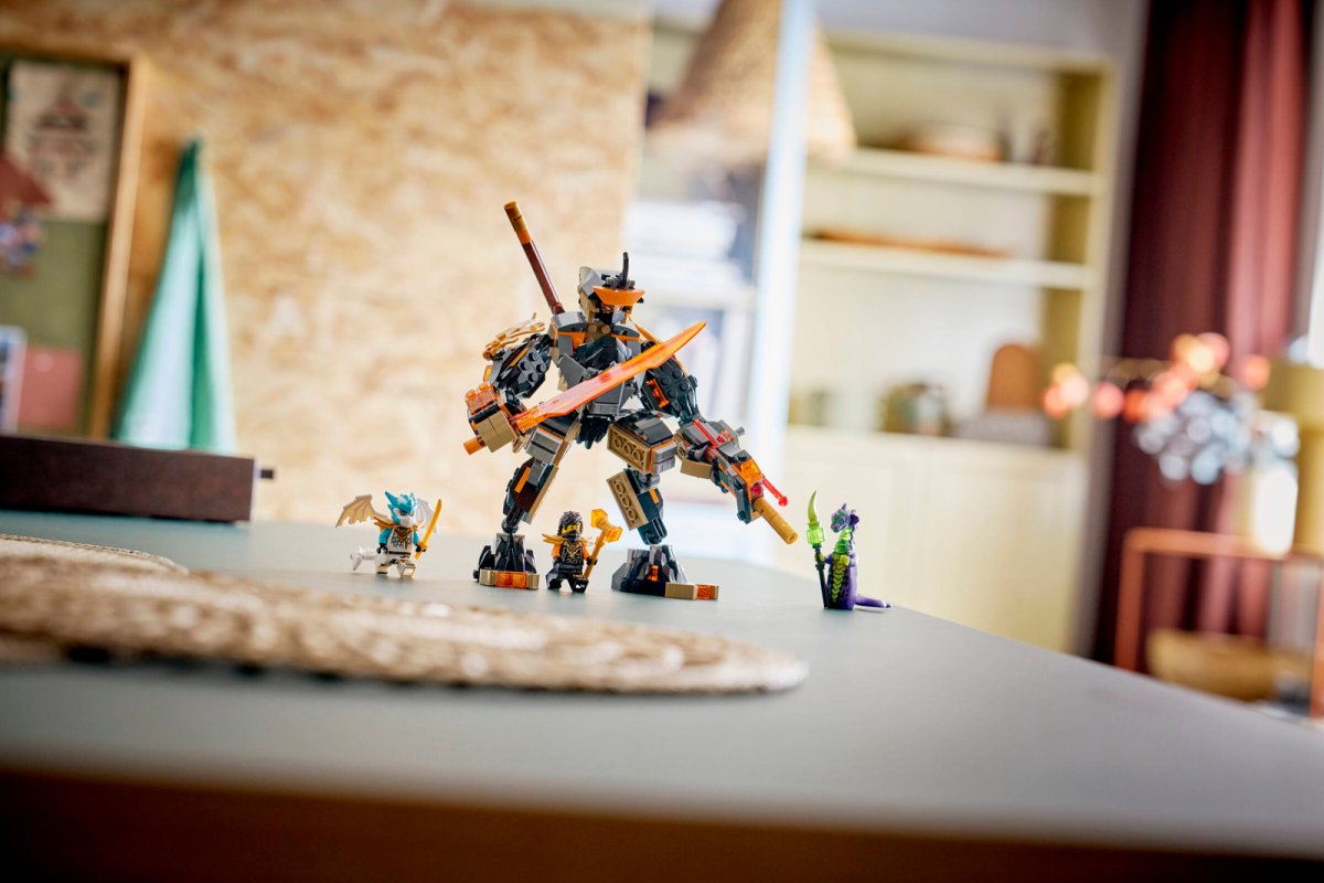 71854 LEGO Ninjago Mech della missione di Cole e drago Zane