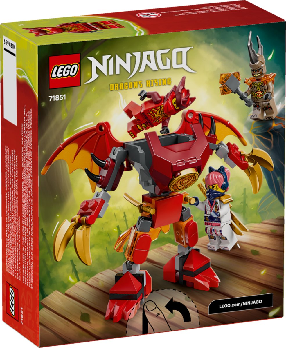 71851 LEGO Ninjago Battle Pack Mech Drago di Kai