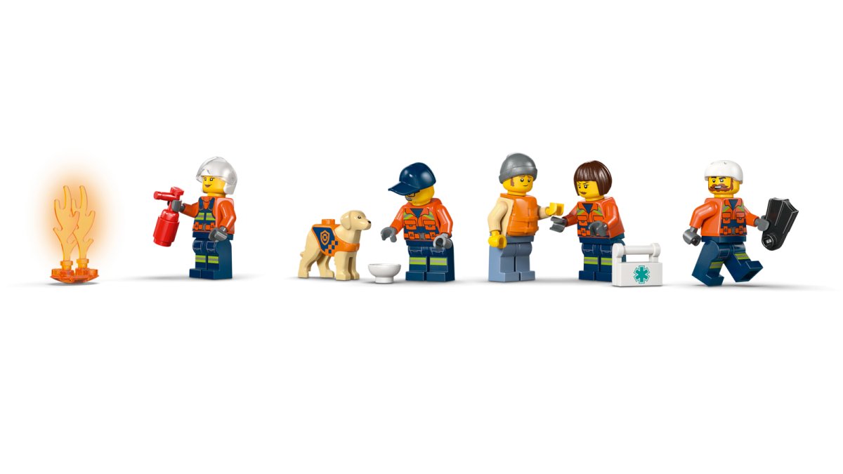 60504 LEGO City Exploration Motoscafo di soccorso ed elicottero della Guardia Co