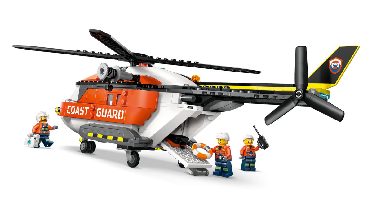 60503 LEGO City Exploration Elicottero della Guardia Costiera