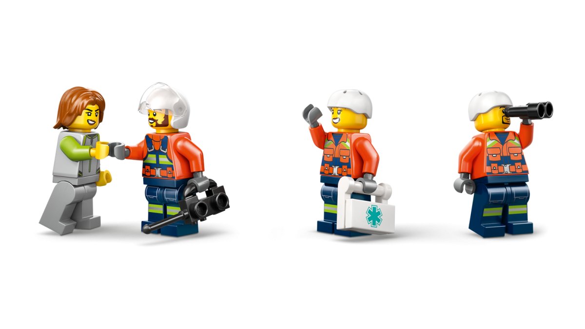 60503 LEGO City Exploration Elicottero della Guardia Costiera