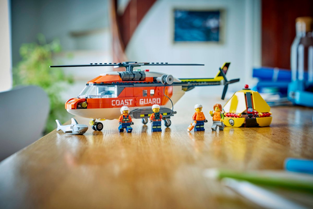 60503 LEGO City Exploration Elicottero della Guardia Costiera