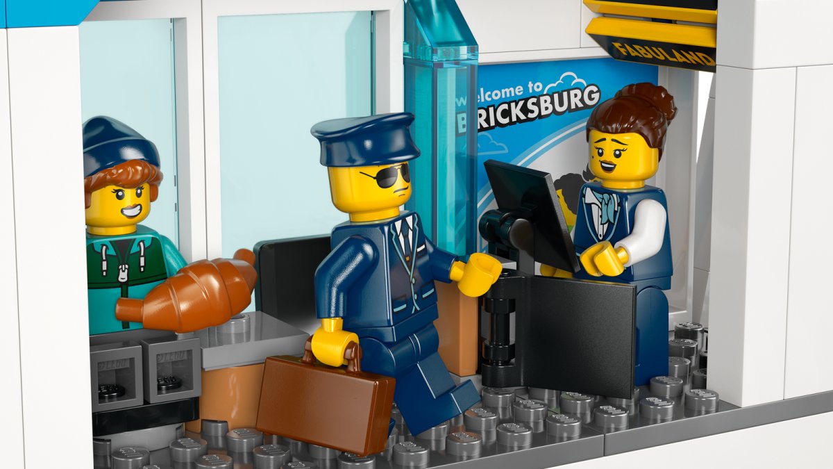 60502 LEGO My City Aeroporto con aereo