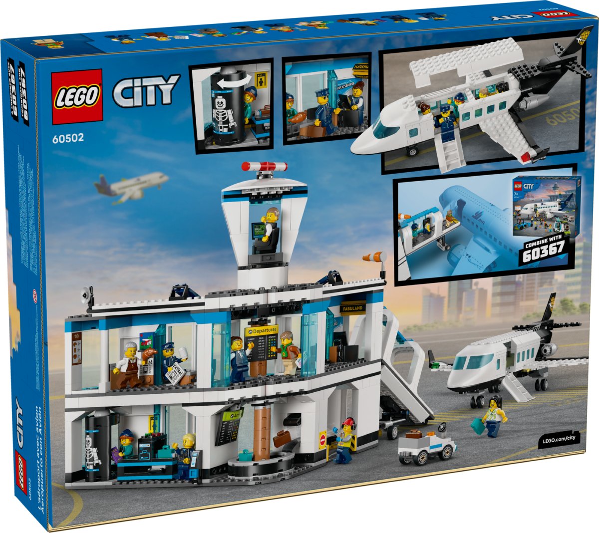 60502 LEGO My City Aeroporto con aereo