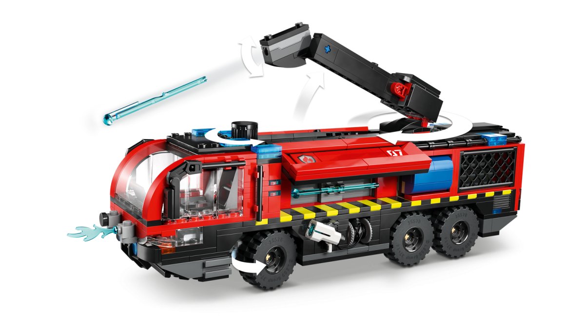 60499 LEGO City Fire Autopompa dell aeroporto