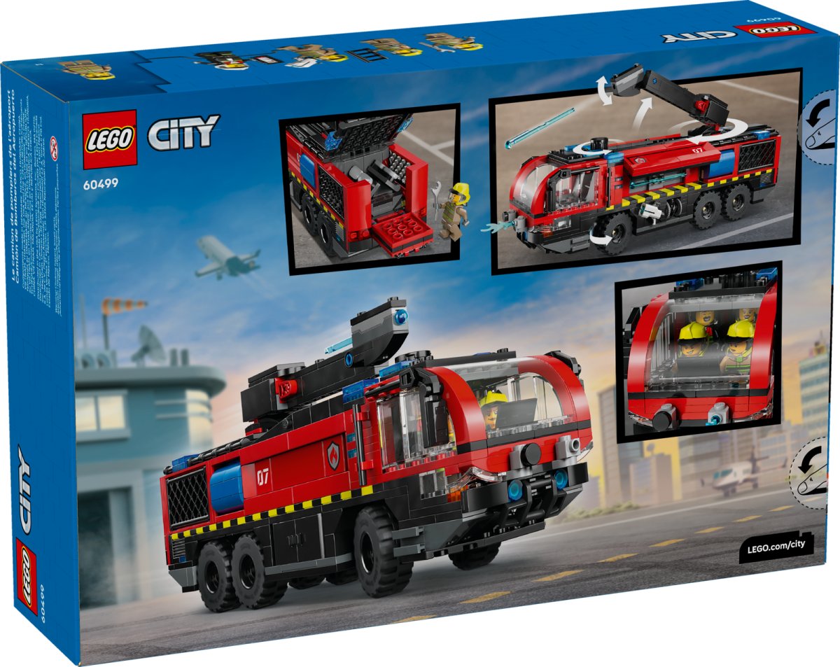 60499 LEGO City Fire Autopompa dell aeroporto