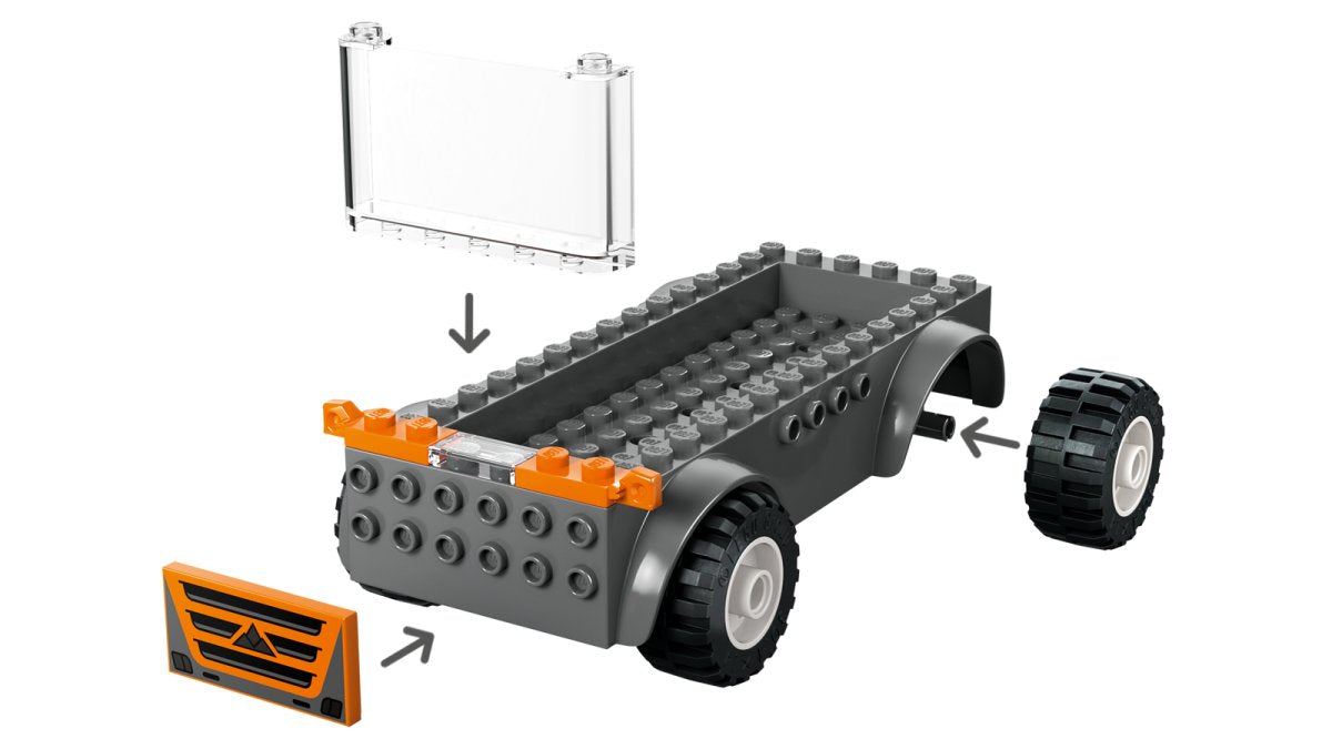 60491 LEGO City Great Vehicles Trasportatore di moto