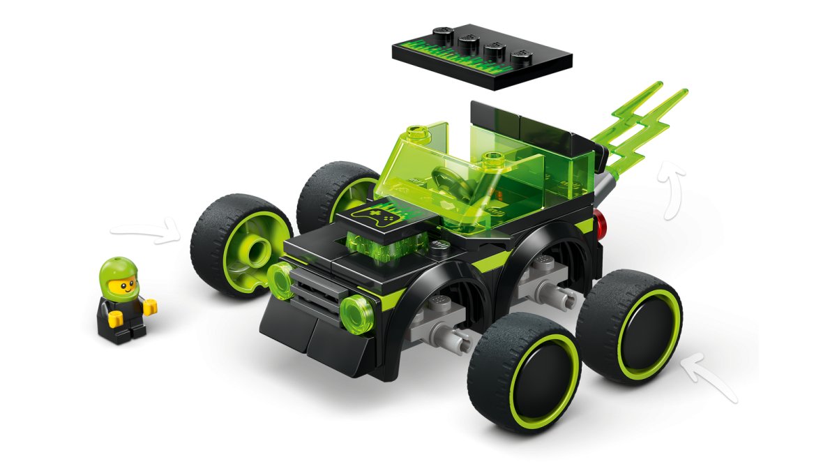60484 LEGO City Brick Rides Veicoli  Auto da corsa da gioco
