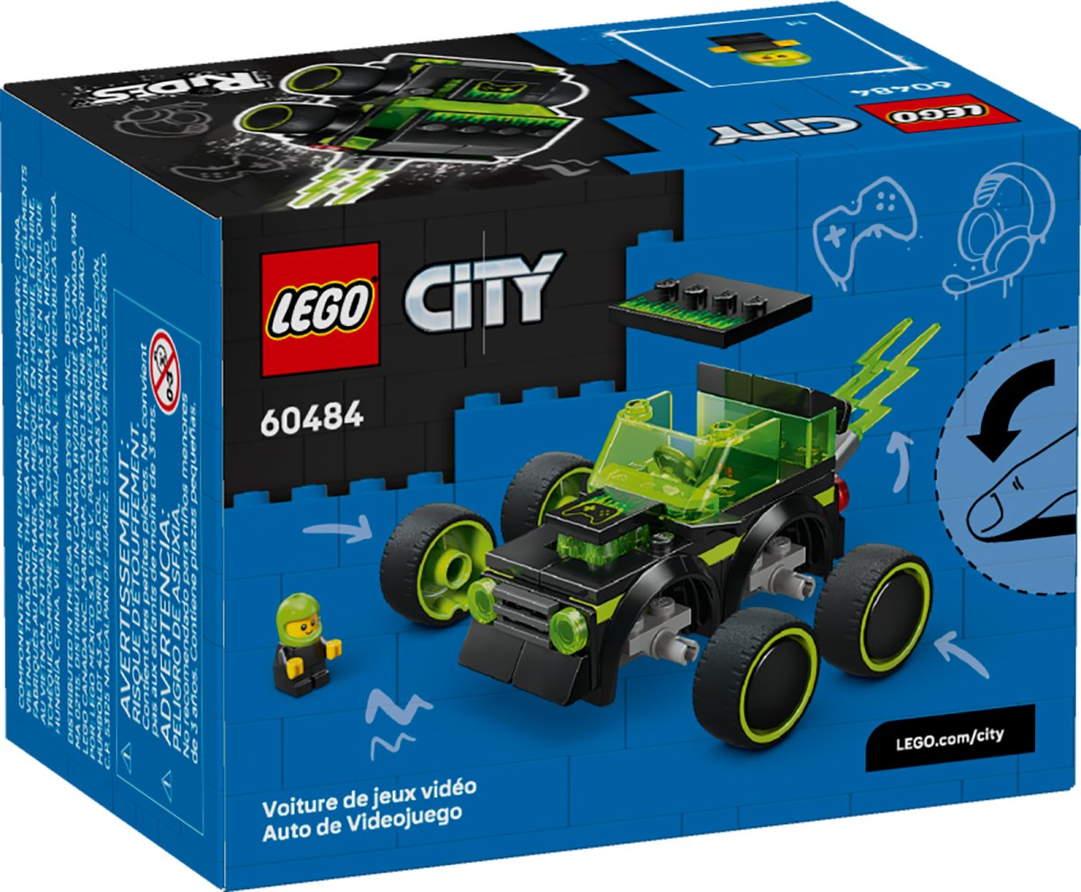 60484 LEGO City Brick Rides Veicoli  Auto da corsa da gioco