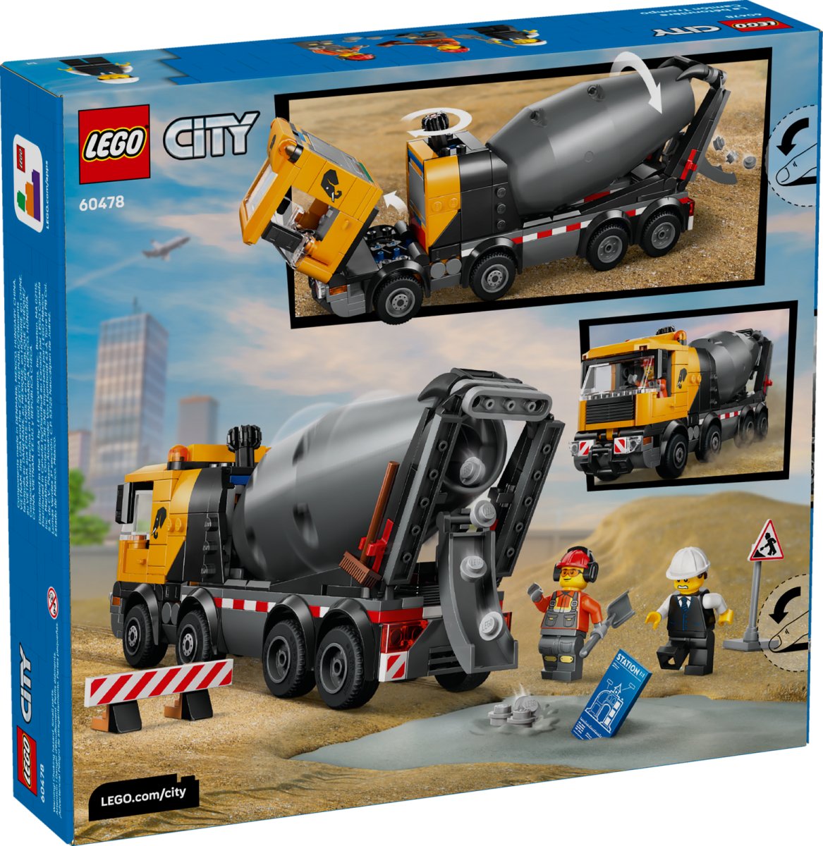 60478 LEGO City Great Vehicles Betoniera