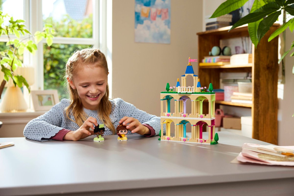 43291 LEGO Disney Princess Mini-Belle e Mini-Tiana con Castello