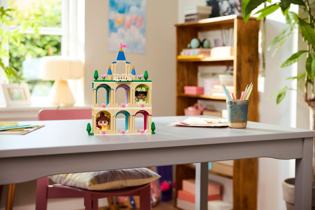 43291 LEGO Disney Princess Mini-Belle e Mini-Tiana con Castello