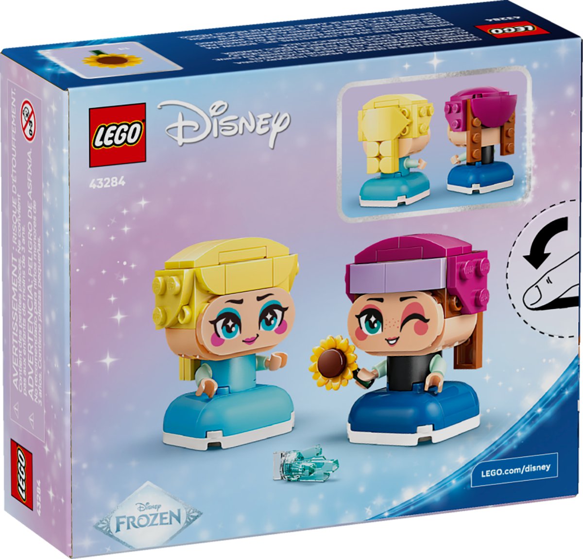 43284 LEGO Disney Princess Mini-Anna e Mini-Elsa