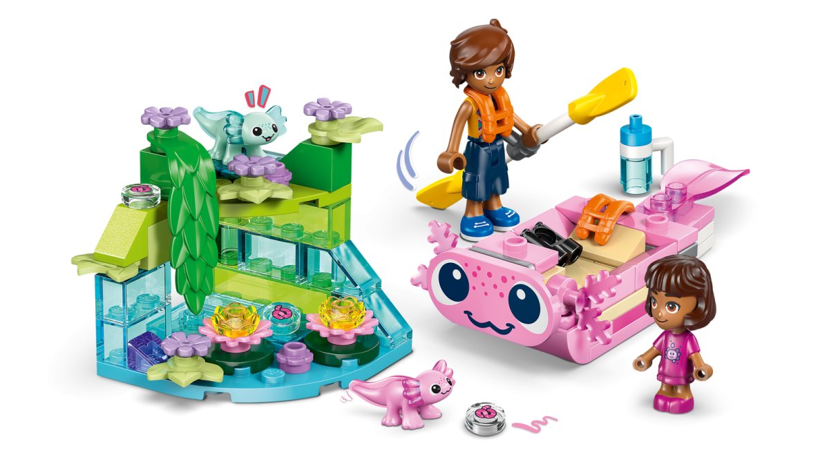 42681 LEGO Friends Barca d avventura Axolotl