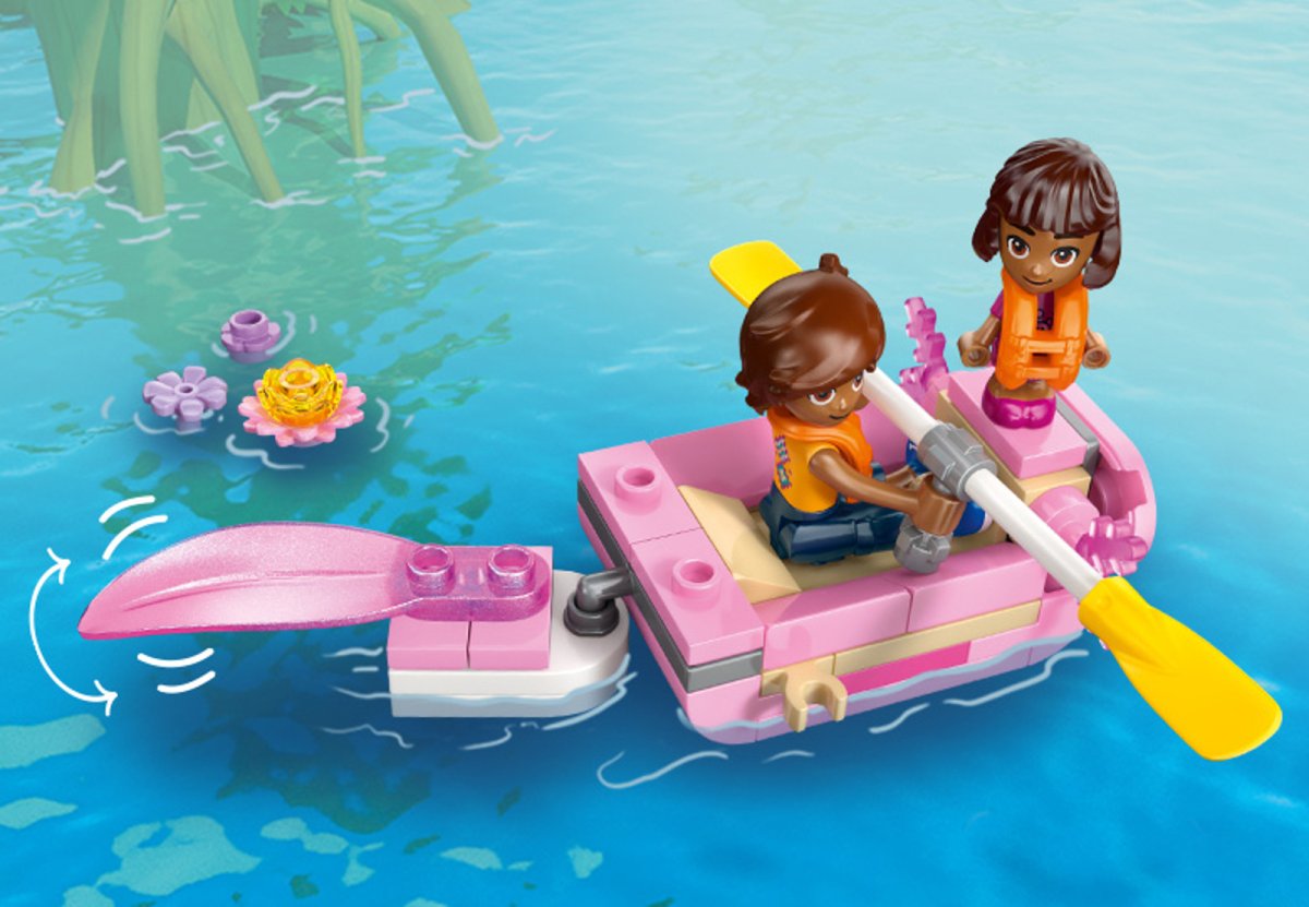 42681 LEGO Friends Barca d avventura Axolotl