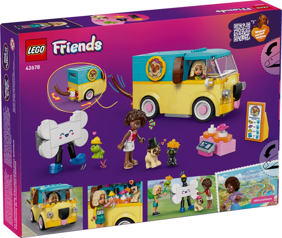 42678 LEGO Friends Furgone di accessori per animali