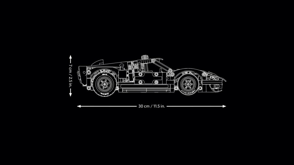 42223 LEGO Technic Auto da corsa Ford GT40 MKII 1966