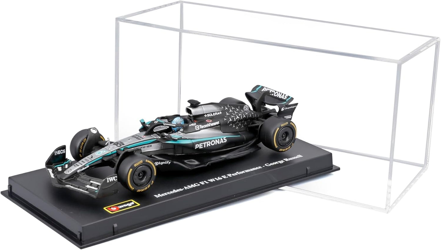 18-38238R Bburago F1 Mercedes-AMG W16 #63 Russell con casco 1:43
