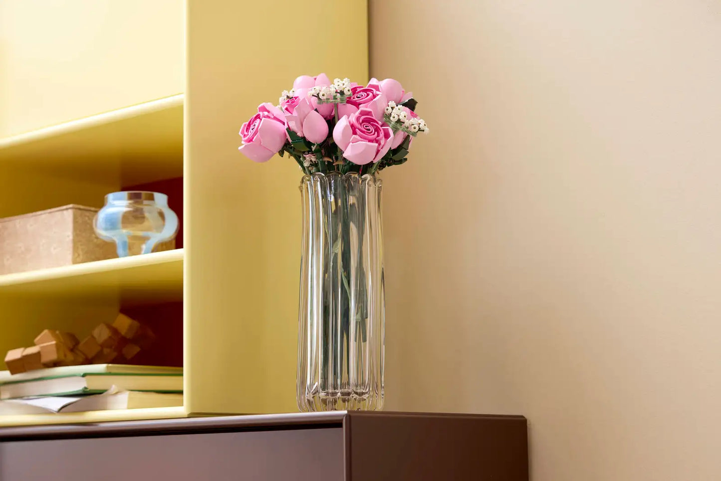 10374 Lego Bouquet di rose rosa