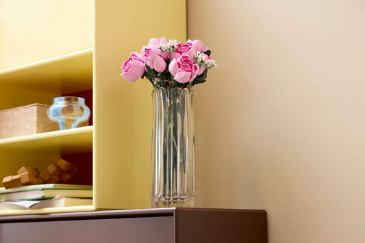 10374 Lego Bouquet di rose rosa