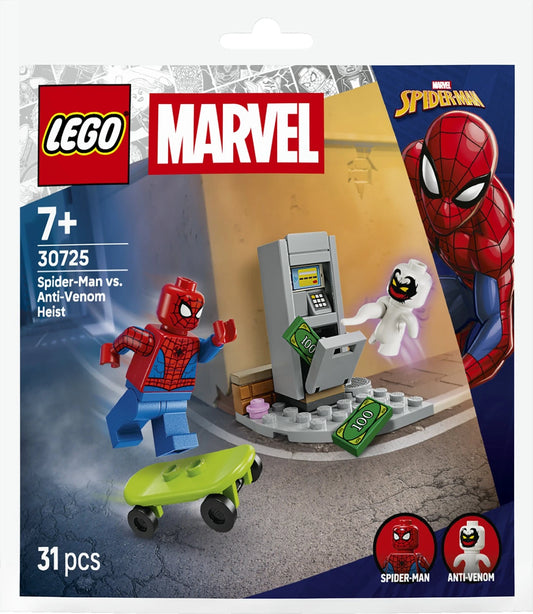 30725 Lego Polybag Marvel Rapina: Spider-Man contro Anti-Venom