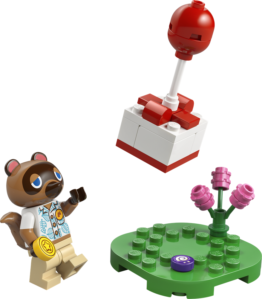 30731 Lego Polybag ANIMAL CROSSING Tom Nook and Flying Present