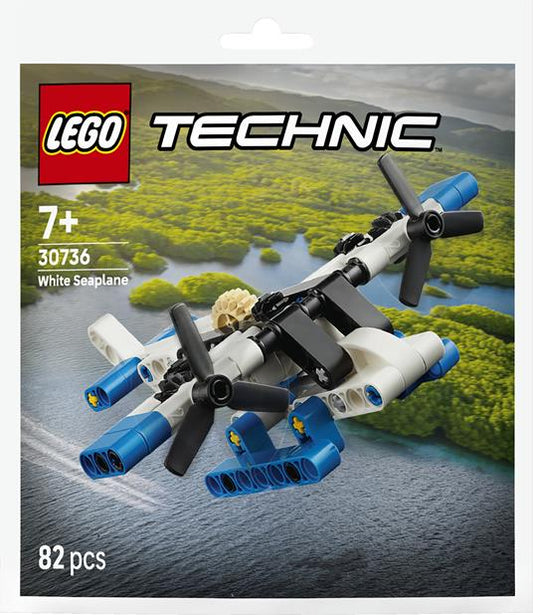 30736 Lego  Polybag Technic Idrovolante bianco