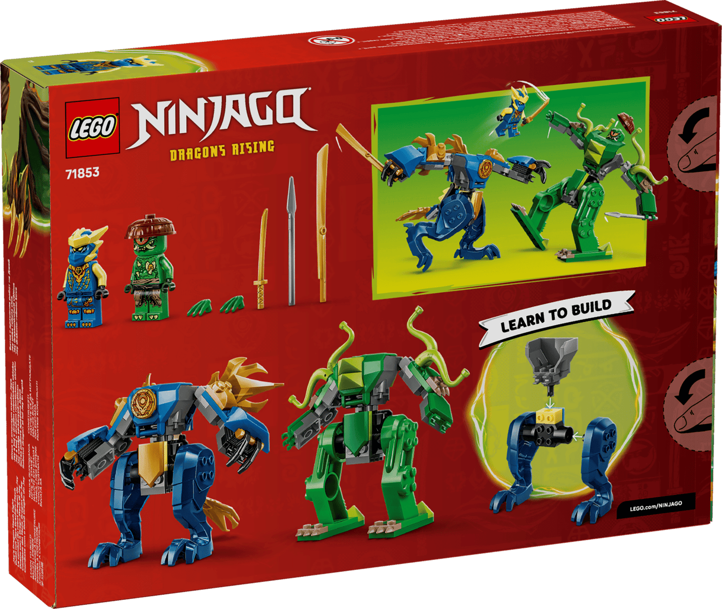 71853 Lego Ninjago Duello con il Drago-Mech di Jay