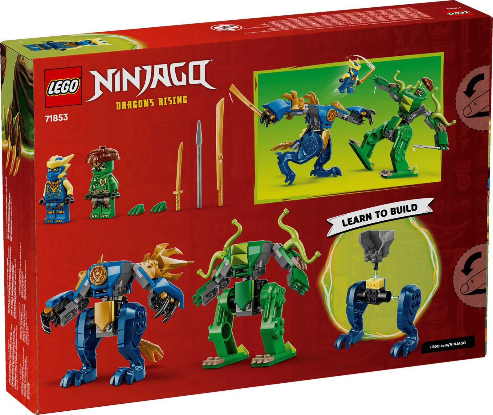 71853 Lego Ninjago Duello con il Drago-Mech di Jay