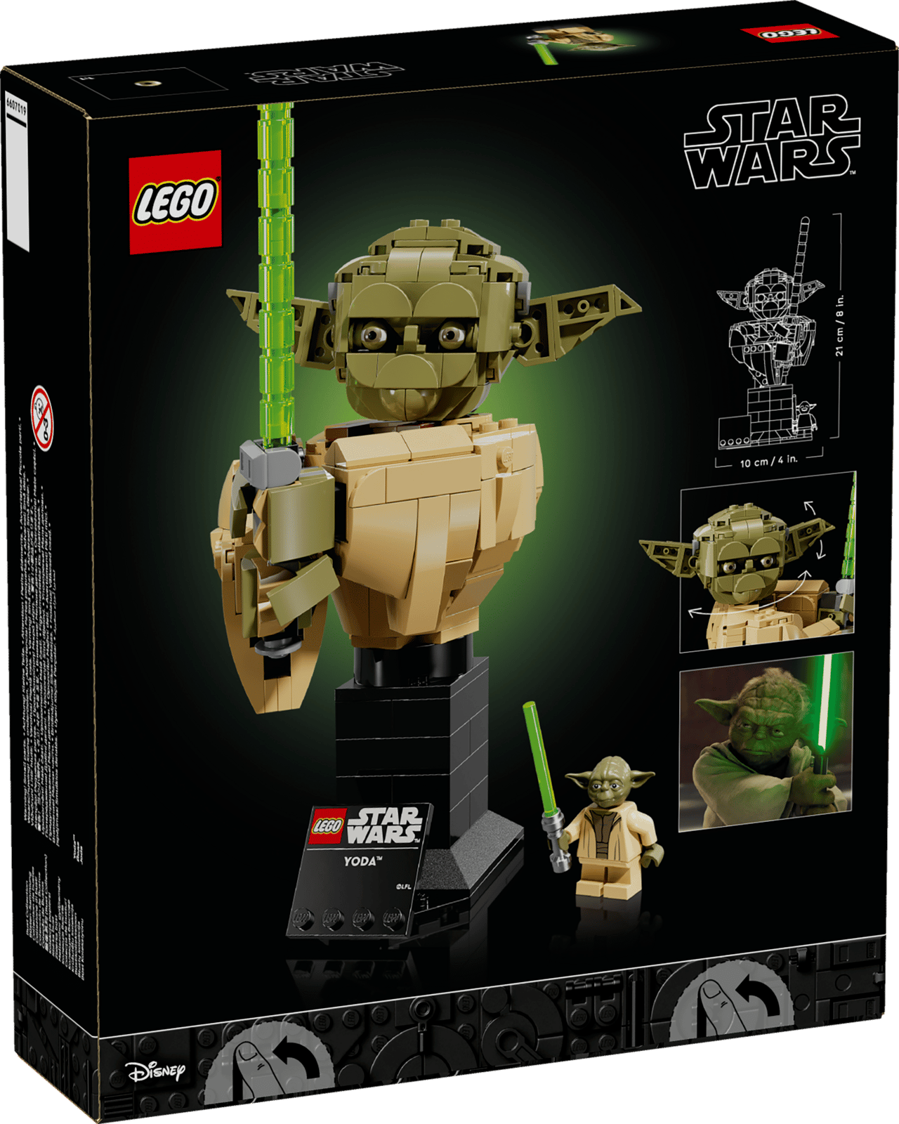 75438 Lego Star Wars  Busto di Yoda