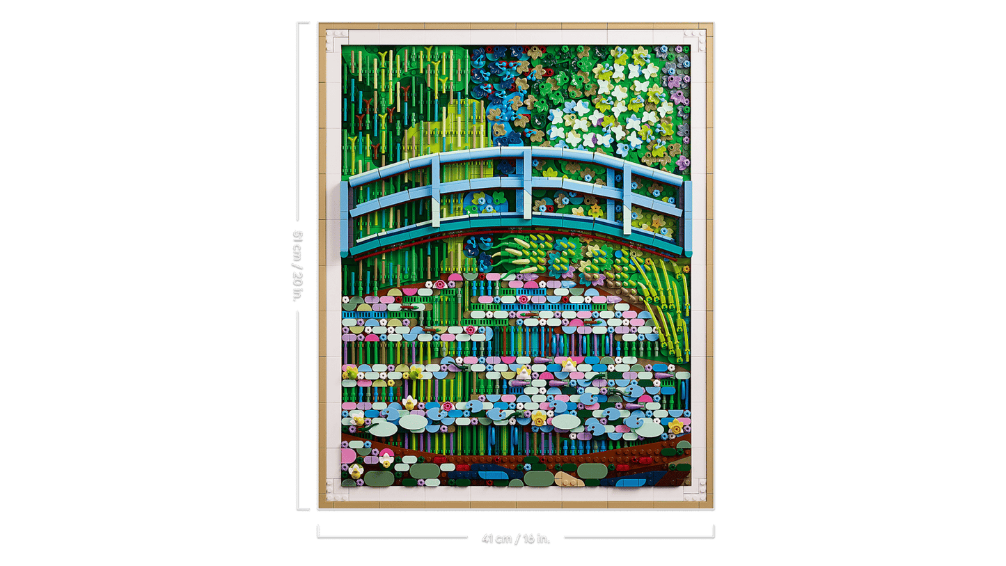 31220 LEGO Art Claude Monet - Lo stagno delle ninfee
