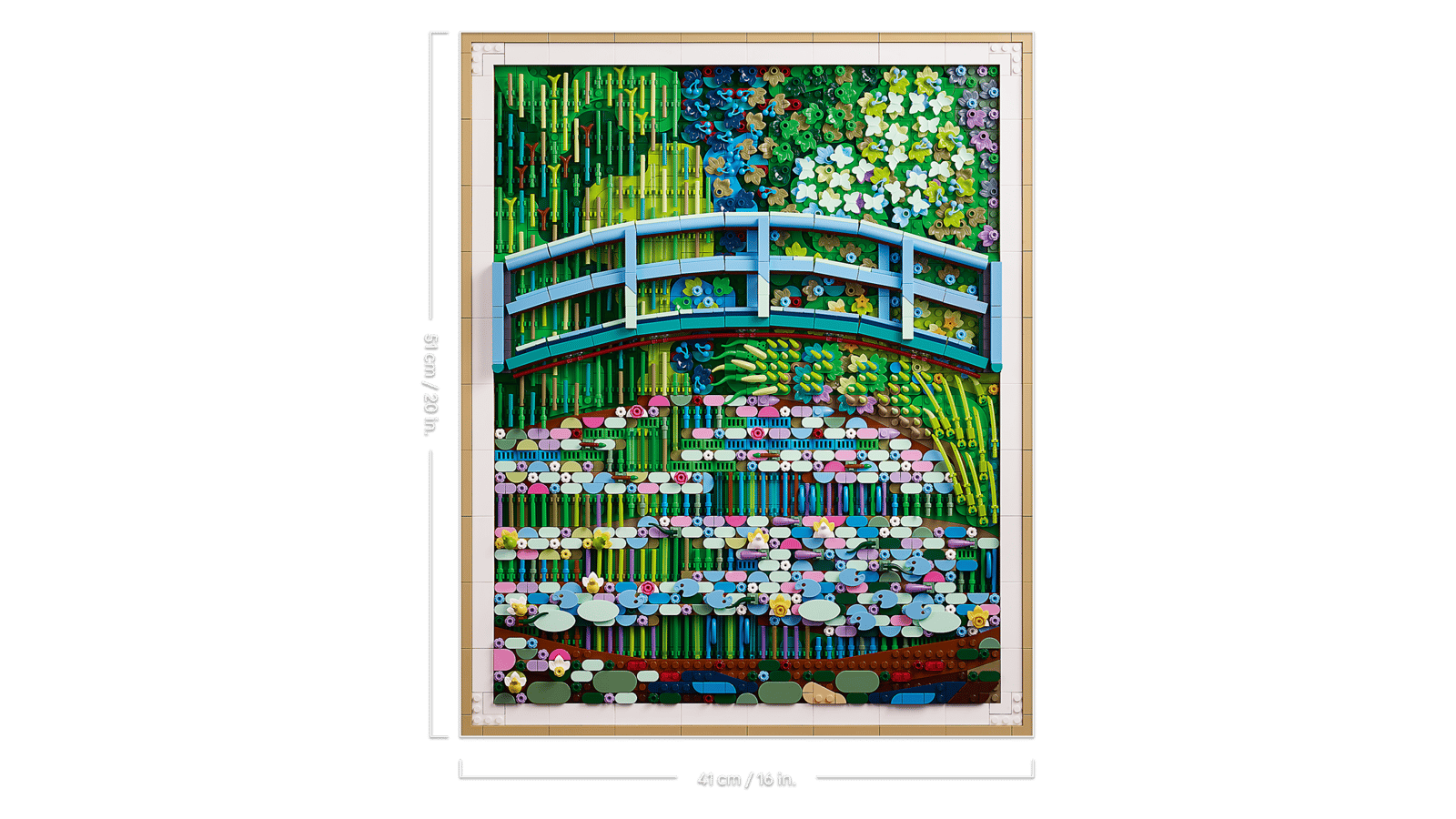 31220 LEGO Art Claude Monet - Lo stagno delle ninfee