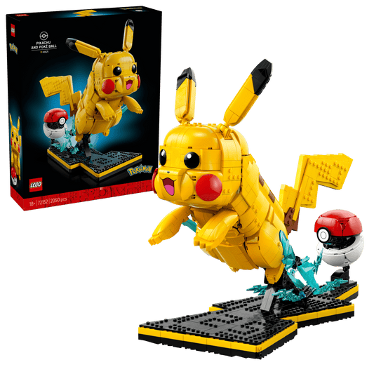 72152 Lego Pokemon Pikachu e Poké Ball