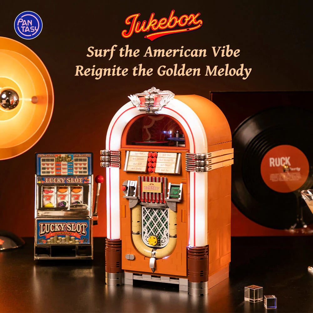 PANTASY set di mattoncini collezione Retrò: Jukebox